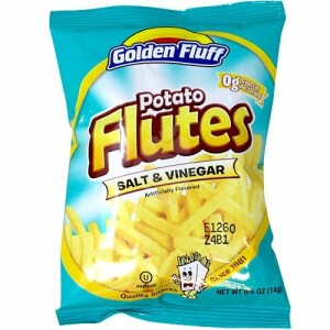 Golden Fluff Salt & Vinegar Small Flutes