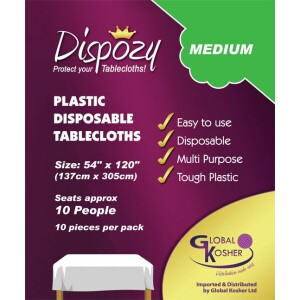 10 Dispozy Medium Tablecloths
