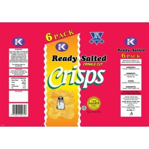 Kolak 6 Pack Low Fat Crisps