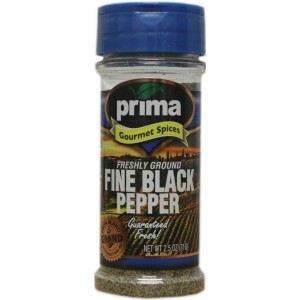 Prima Spice Fine Black Pepper