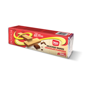 Man Chocolate Wafers