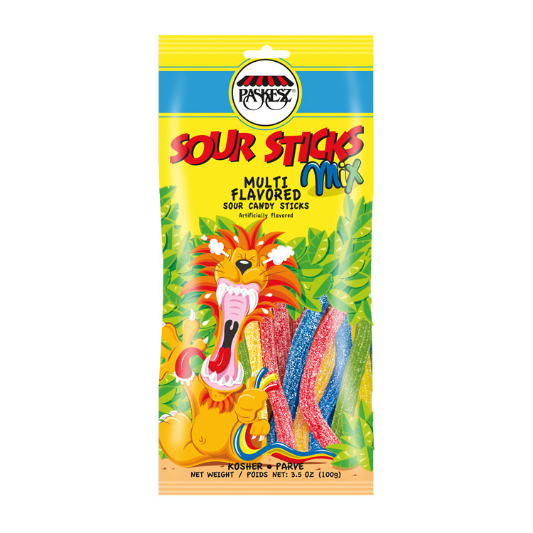 Paskesz Sour Sticks Mix
