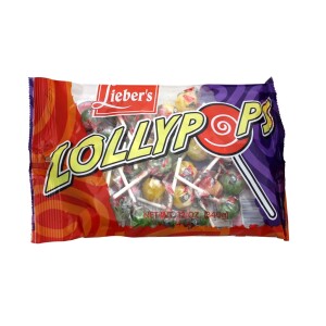 Liebers Large Pack Multi Color Ball Lollypop