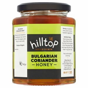 Hilltop Bulgarian Coriander Honey in Jar