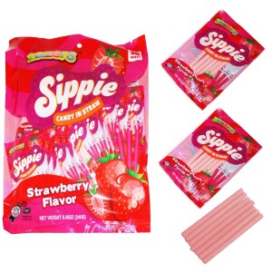 Zazers Sippie Strawbery Candy Powder