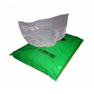 1000 White Poly Bags 6x8"