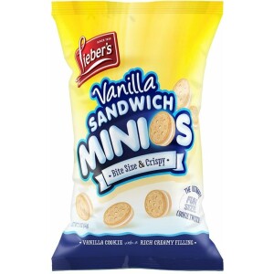 Liebers Vanilla Minios Sandwich Cookies