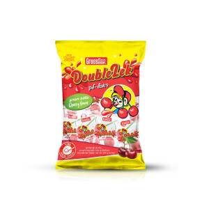 Grossline Double Cherry Lolly Pops