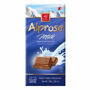 Alprose Swiss Milk Chocolate Bar
