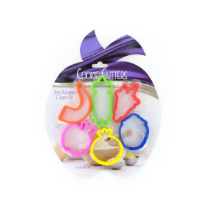 Rosh Hashona Shaped Plastic Cookie Cutters