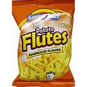 Golden Fluff BBQ Flutes