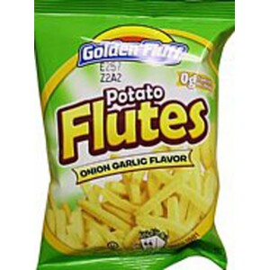 Golden Fluff Garlic & Onion Flutes