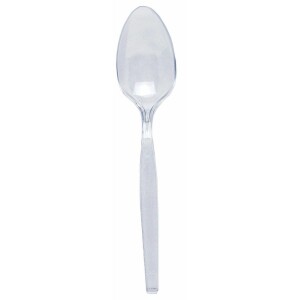 100 Clear Plastic Spoons