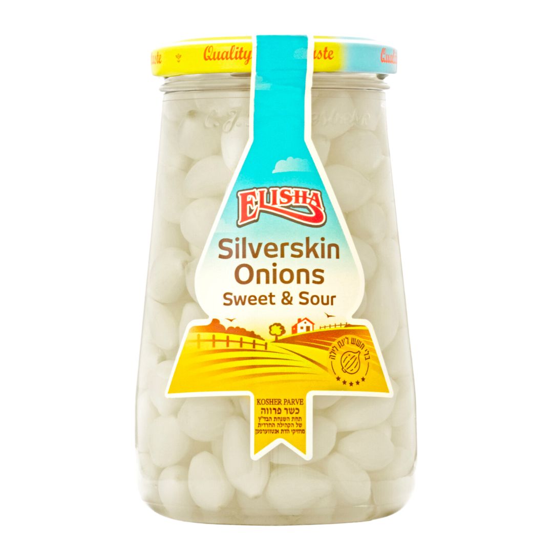 Elisha's Sweet & Sour Silverskin Onions