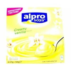 4 Alpro Vanilla Dessert Pudding