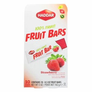 Haddar Strawberry Fruit Bars