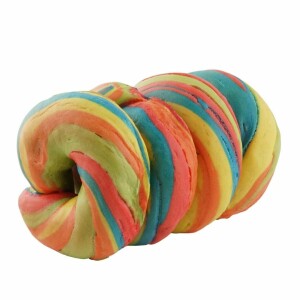Just Baked 4 Rainbow Bagels
