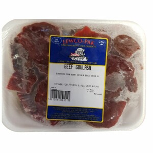 Lewco Pak Goulash Beef