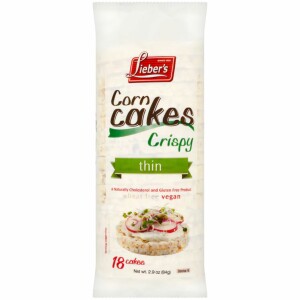 Liebers Thin Crispy Corn Cakes