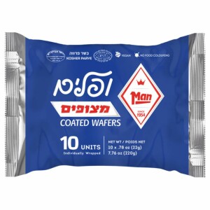 Man 10 Single Wrapped Chocolate Coated Wafers