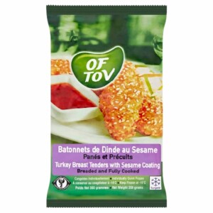 Of Tov Turkey Breast Tenders with Sesame Coating