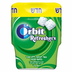 Orbit Refreshers Spearmint Bottle