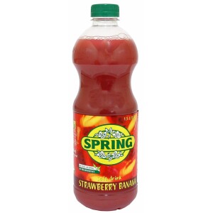 Spring Strawberry & Banana Drink