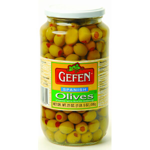Gefens Large Stuffed Spanish Olives