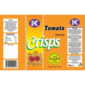 Kolak 6 Pack Tomato Crisps