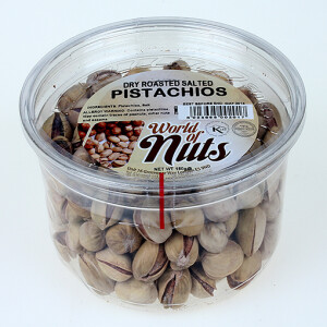 World of Nuts Dry Roasted Salted Pistachios