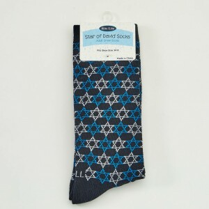 Star Of David Adult Socks