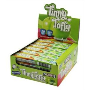 Zazers Tinny Taffy Geen Apple Tubes