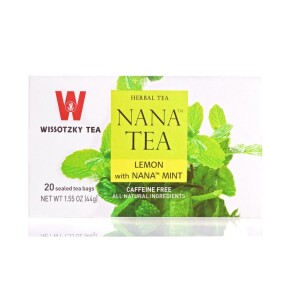 Wissotsky Lemon with Nana Mint Tea