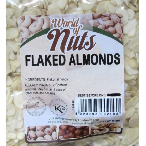 World of Nuts Flaked Almonds